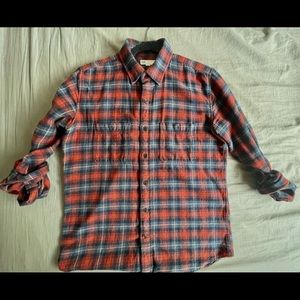 Gap Red / blue plaid shirt